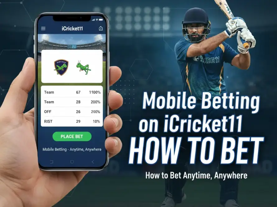 Mobile betting on iCricket11